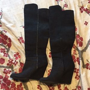 Above the knee boots